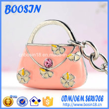 Metal Handbag Shape Pendant Keychain